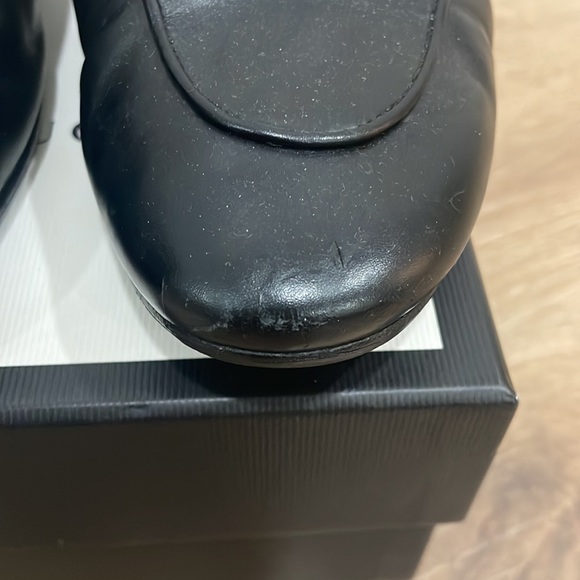 Princetown leather slipper Mules in black size 37.5 - Picture 3 of 8